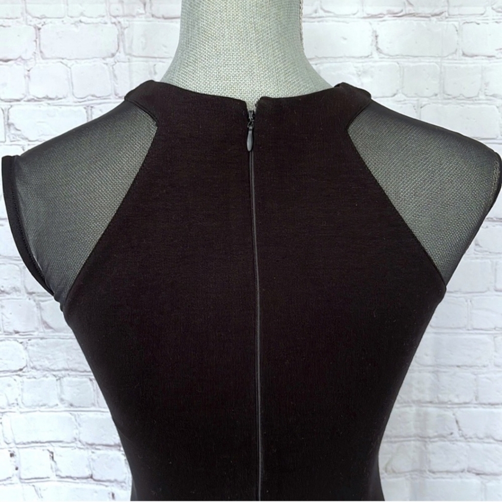 French Connection Black Halter Sheath Midi Dress - Picture 6 of 6